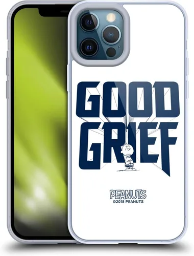 Vista 26 de Head Case Designs Funda de gel con licencia oficial de Peanuts Charlie Brown Good Grief Rock Tees [protección de grado militar] compatible con Apple