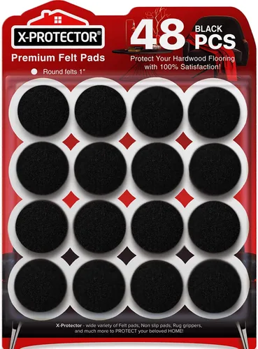 Vista 18 de X-PROTECTOR - Almohadillas de fieltro para muebles, 133 unidades, almohadillas de fieltro para patas de muebles, los mejores protectores de piso