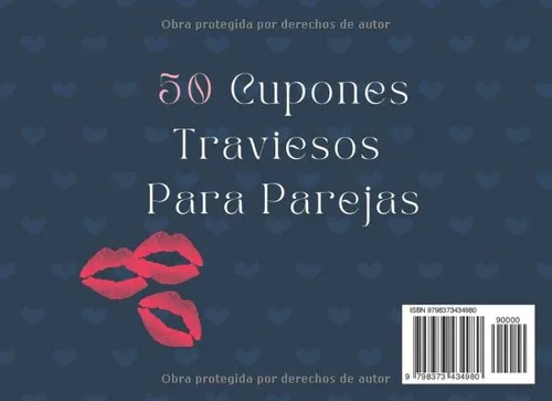 Vista 2 de Vales Sexuales Para Parejas 50 Cupones Traviesos Para l y lla, Tu Novio, Marido,Esposa Vales Eróticos Cumpleaños,Aniversario O San Valentin Regalo