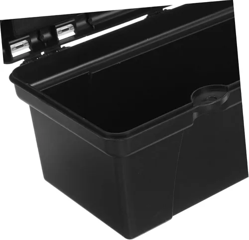 Vista 5 de Caja de herramientas multiusos para coche y hogar Electricista con organizador de tornillos de gran capacidad y piezas de hardware, contenedor