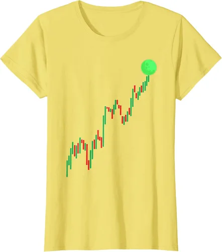 Vista 28 de Cute Stock Trading Design for Men Women Stock Market Trader T-Shirt Asphalt Grey