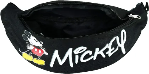 Vista 2 de Disney Riñonera clásica de Mickey Mouse, Blanco, talla única