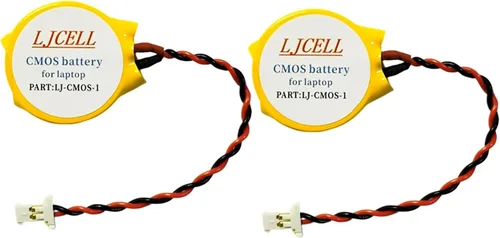 Vista 7 de CMOS ML1220 - Batería para DELL XPS 13 15 9343 9350 9360 9365 BIOS RTC ML1220 Batería con 2 cables y conector