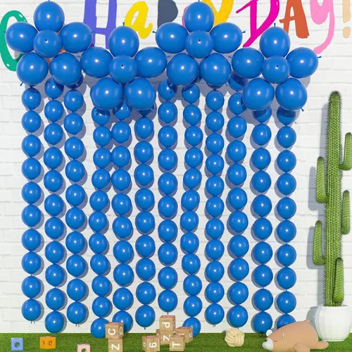 Vista 9 de 105 globos de enlace negro de 6 pulgadas, globos de enlace rápido, globos de látex para sesión de fotos, baby shower, decoración de fiesta