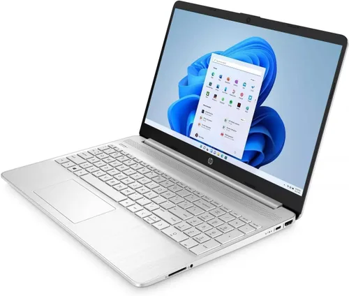 Vista 4 de HP Laptop ligera HD 2022 de 15.6 pulgadas para uso doméstico y estudiantes, Intel i3-1125G4 de 4 núcleos (hasta 3.7 GHz, Beat i7-8565U), 16 GB