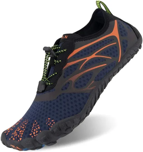 Vista 5 de Zapatos deportivos para el agua, para hombres, de secado rápido, calzado deportivo para usar al aire libre, ir en kayak, lancha, senderismo, surf