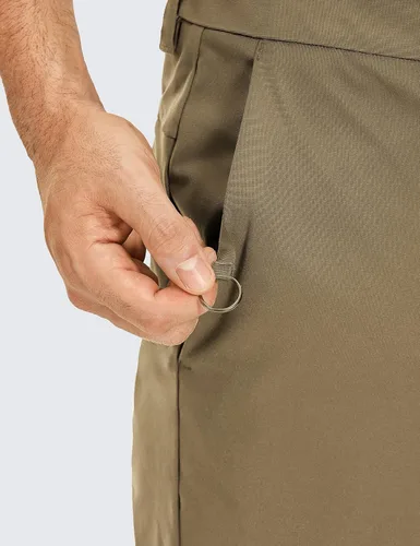 Vista 4 de CRZ YOGA Pantalones de golf cómodos para todo el día, tallas 303234 pulgadas de hombre, secado rápido, ligeros, con bolsillos, casuales