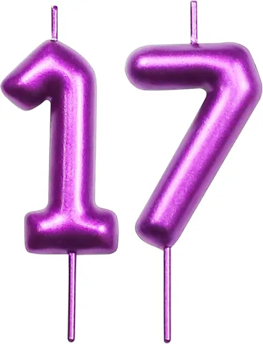 Vista 103 de DERVENTA Vela con números de 2.36 pulgadas, decoración perfecta para cumpleaños, brunch, postre, pastel, 1 pieza (número 0 rosa)