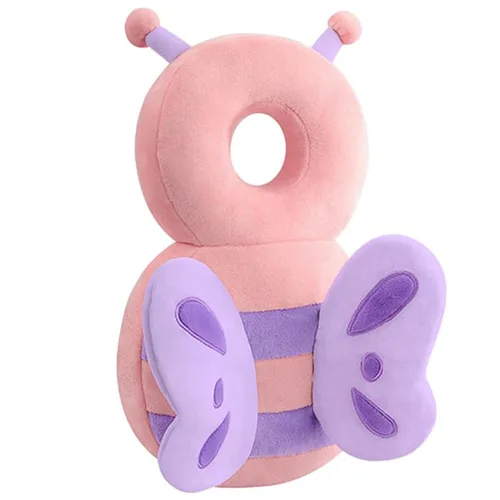 Vista 19 de Protector de cabeza para andador de bebé, ajustable, mochila de protección para la cabeza del bebé, almohadilla de seguridad (ángel) Protector
