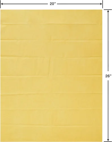 Vista 3 de Papyrus Buttercup - Papel de seda amarillo de 8 hojas para regalos, decoraciones, manualidades, bricolaje y más