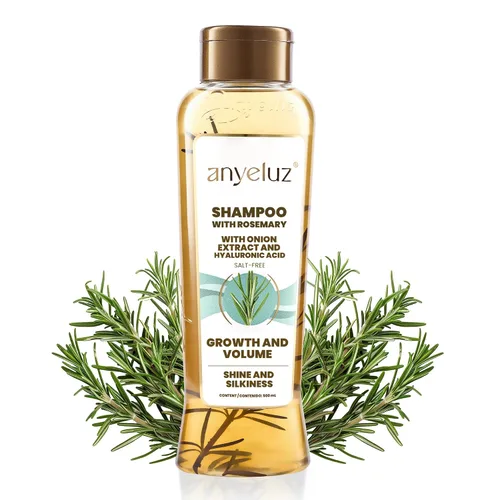 Vista 12 de ANYELUZ Champú capilar de aloe vera, limpiador de cuero cabelludo de limpieza profunda, fórmula de fortalecimiento de biotina, control de grasa