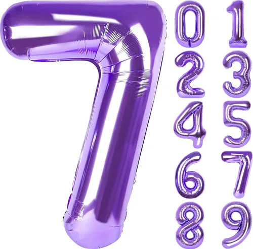Vista 43 de Globos gigantes de números negros de 40 pulgadas, globos de aluminio de Mylar con helio para cumpleaños, globo número 0 para decoración de fiestas