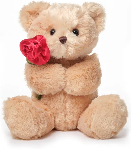 Vista 11 de Bearington I Love You More Oso de San Valentín - Oso de peluche de San Valentín suave y tierno de 6" con pelaje esponjoso - Adorable oso de peluche