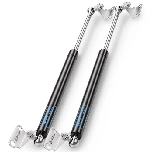 Vista 10 de ARANA - Puntales de gas de 15 pulgadas, 4.5 kg con soportes, 38 cm, 45 N, resorte de amortiguador de gas hidráulico para caja de escotilla de barco