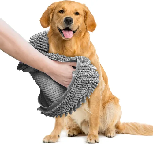 Vista 11 de Muddy Mat Secador de perros, gamuza lavable de microfibra altamente absorbente, absorbente de toallas de secado rápido, toallas de baño de felpilla