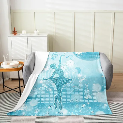 Vista 28 de jejeloiu Cute Mushroom Decor Plush Throw Blanket, For Kids Boys Girls 40"x50" Botanical Plants All Season,Bed Blanket Cartoon Mushrooms Flannel