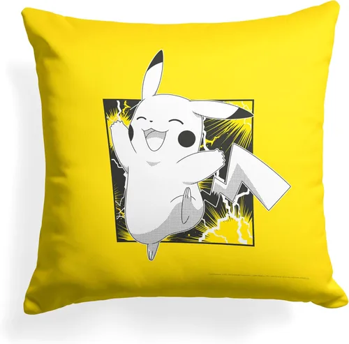 Vista 7 de NORTHWEST Almohada Pokémon, 18 x 18 pulgadas, para salir