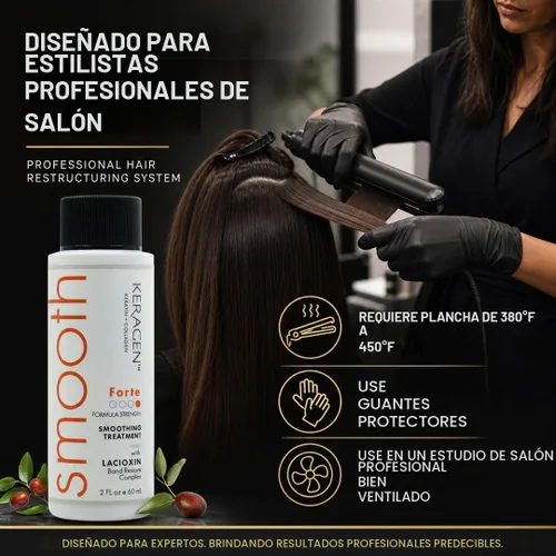 Vista 5 de keragen, Suavizar Tratamiento de pelo, 2 onza