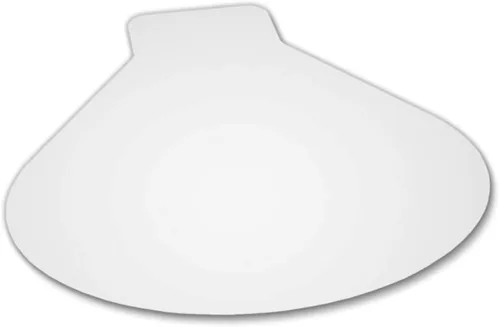 Vista 2 de ES Robbins Everlife - Tapete para silla de suelo duro, 66 x 60 pulgadas, transparente