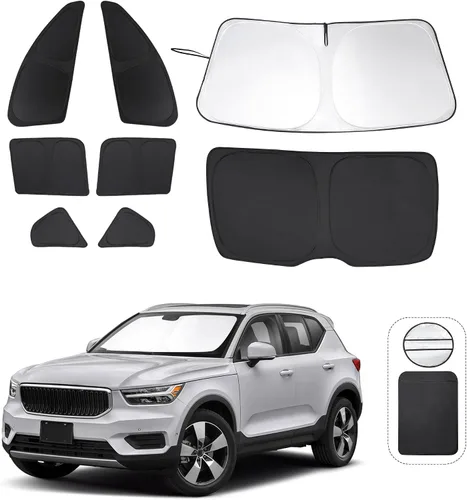 Vista 96 de TINGLU Persianas de ventana para Honda CR-V 2023-2026, accesorios para ventanas laterales de automóvil, parabrisas triangular, parasol para rayos UV