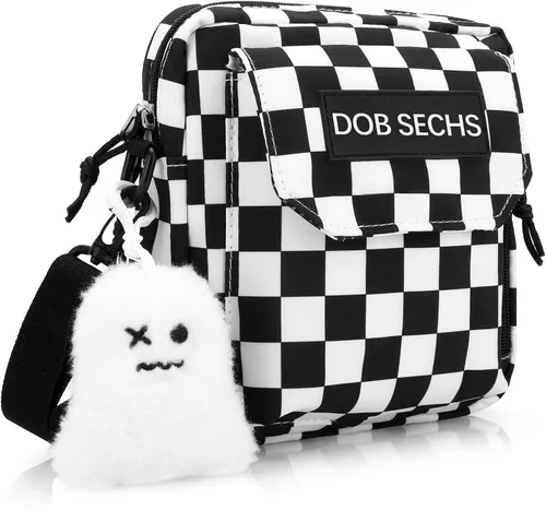 Vista 7 de DOB SECHS Bolso bandolera pequeño para mujer, bolso de hombro