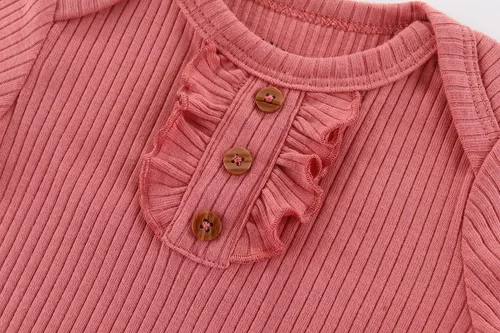 Vista 51 de Kiddiezoom Mameluco unisex de algodón de una pieza para bebé recién nacido, 5