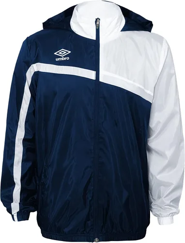 Vista 5 de Umbro Chaqueta impermeable tejida para niños (8-18), opciones de color Negro