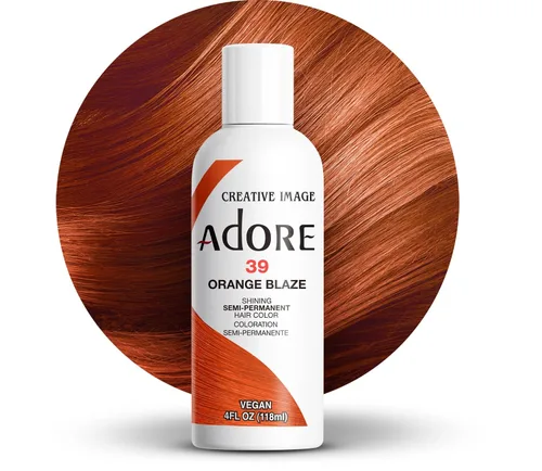Vista 105 de Adore Tinte semipermanente verde para el cabello, vegano y sin crueldad, 4 onzas líquidas, 163 Green Apple (paquete de 1)
