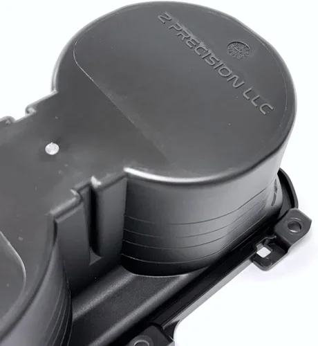 Vista 3 de Portavasos de gran tamaño para Toyota Tacoma de 3ª generación (2016-2023) Reemplazo de portavasos de plástico moldeado para Tacoma – Negro