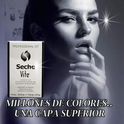 Vista 2 de Seche Vite - Esmalte de uñas y manicura