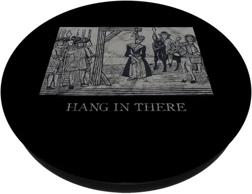 Vista 2 de Occult Baphomet Tarot Card Satanic Devil Medieval Gótico PopSockets Grip y soporte para teléfonos y tabletas