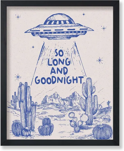 Vista 7 de Poster Master Póster de You've Yeed Your Last Haw, estampado retro de vaquero azul, arte occidental, arte moderno, arte del salvaje oeste, regalo