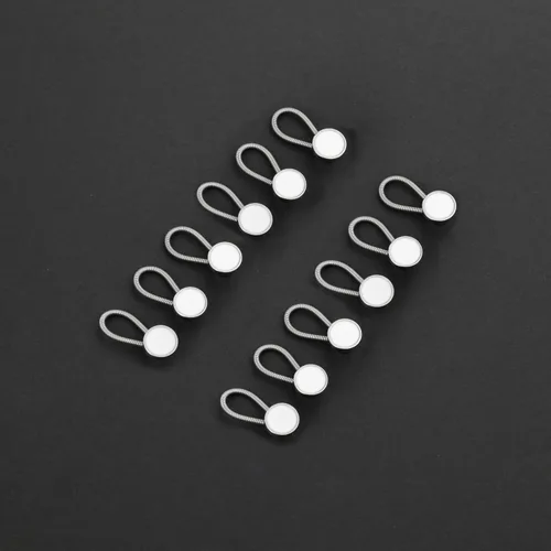 Vista 3 de 24 extensores de cuello para camisas de hombre, extensores elásticos de botón para el cuello para trajes pantalones