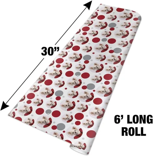 Vista 6 de GRAPHICS & MORE Chihuahua Puppy Dog in Bag - Rollo de papel de regalo