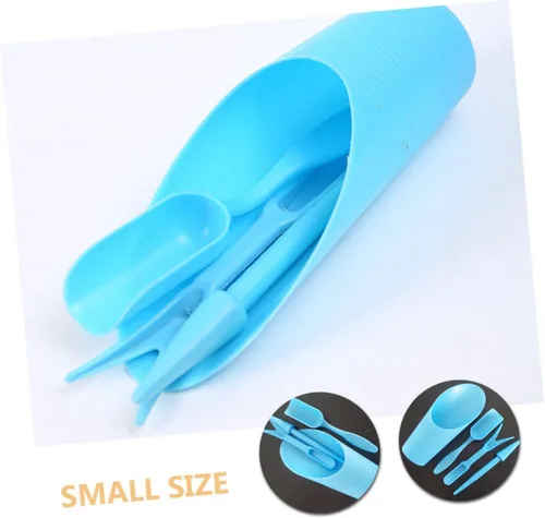 Vista 5 de COHEALI Succulent Planting Tool Set Blue PP Succulent Hand Tool Kit for Indoor Bonsai Transplanting Gardening Accessories