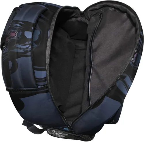 Vista 6 de Roaring Panther Mochila escolar Mochila de viaje para niños estudiantes, Patrón 1, Mochilas Daypack