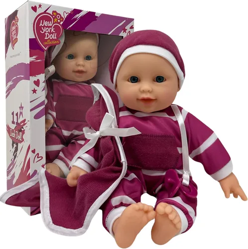 Vista 9 de The New York Doll Collection Muñeca de bebé de cuerpo suave de 11 pulgadas en caja de regalo - Juguete de muñeca de 11" para niños, niñas y niños