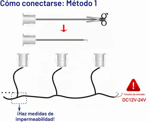 Vista 5 de Luces LED subacuáticas para piscina, 3 W, 12 V-24 V CC, IP68 impermeable, aluminio de acero inoxidable, lámpara para piscinas enterradas, estanques
