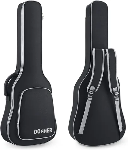 Vista 12 de Donner Estuche para guitarra, Moderno Bolsa eléctrica