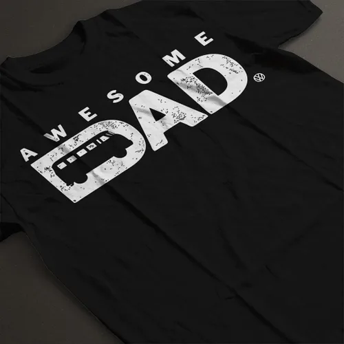 Vista 4 de Volkswagen Camiseta de hombre Awesome Dad