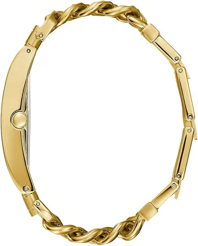 Vista 3 de Guess - Reloj analógico para mujer de metal pesado con correa de acero inoxidable