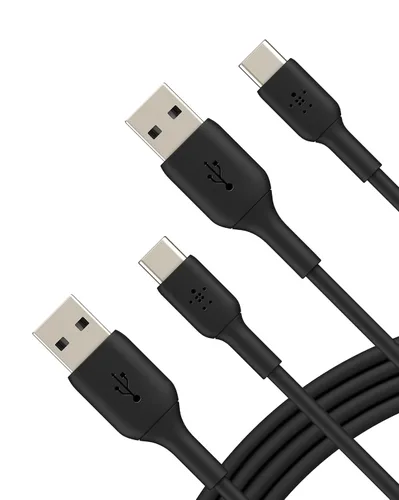 Vista 12 de Belkin Cable USB C a USB A, 3.3 pies, 15 W, cargador tipo C, cable de carga de iPhone para iPhone 16, Galaxy S25, Pixel 9, AirPods, iPad Pro, Negro