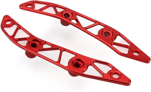 Vista 7 de Accesorios de motocicleta para Yamaha X-MAX 300 (2017-2022) Parabrisas delantero de motocicleta, accesorios de aluminio, hoja decorativa, protector