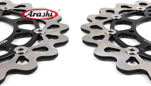 Vista 5 de Arashi Discos de freno delanteros y traseros para Yamaha YZF R1 R1M 2004-2006 2015-2022 / R6 2017-2019 / MT10 FZ10 (ABS) 2016-2020 / MT-10 FZ-10 SP