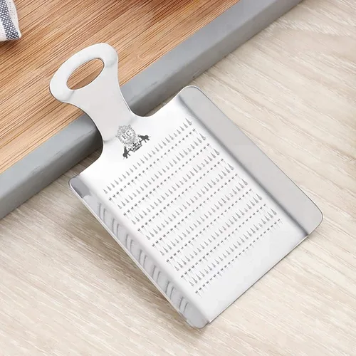 Vista 3 de Perfect - Rallador de canela (acero inoxidable) Alimentos gourmet y rallador de especias Molinillo de canela ideal, rallador de limón, escofina