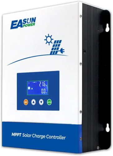 Vista 10 de POWLAND 60A Controlador de carga solar MPPT, 12V/24V/36V/48V Auto, Regulador de pantalla LCD de entrada máxima 150V Controlador de carga inteligente