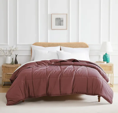 Vista 31 de Edredón ligero Southshore Fine Linens Vilano Springs, Microfibra, Gris Acero, Full/ Queen