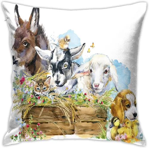 Vista 11 de VARUN Fundas de almohada de copo de nieve transparentes con fondo blanco, diseño artístico de invierno, fundas de almohada cuadradas para decoración