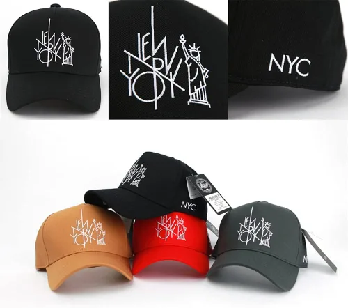 Vista 8 de Flipper NY NYC - Gorra de béisbol ajustable con logotipo de la estatua de la libertad de la ciudad de Nueva York