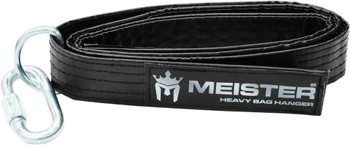 Vista 2 de Meister Soporte de correa para colgar bolsas pesadas para boxeo y bolsas de boxeo MMA - Negro